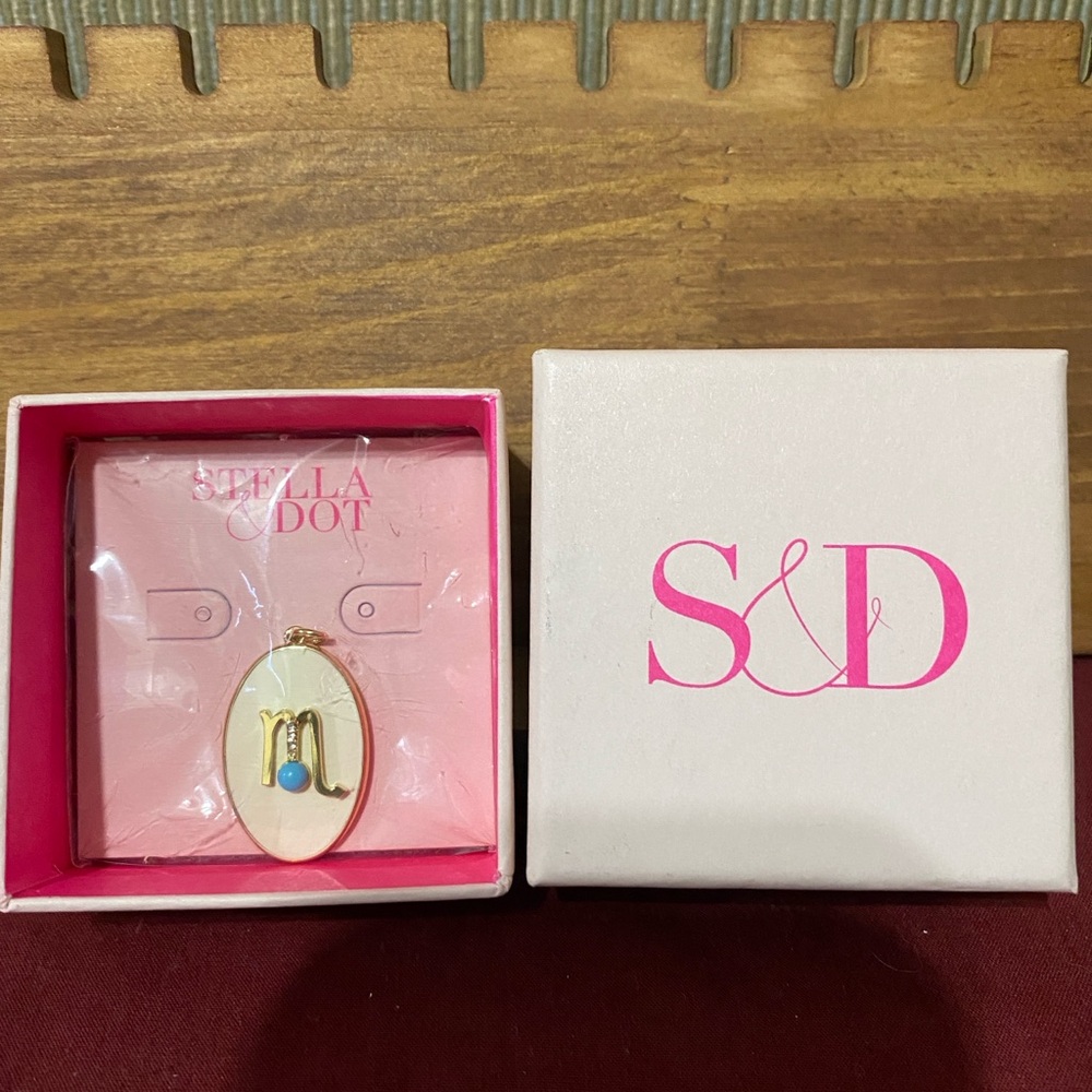 Stella & Dot Zodiac Scorpio pendant